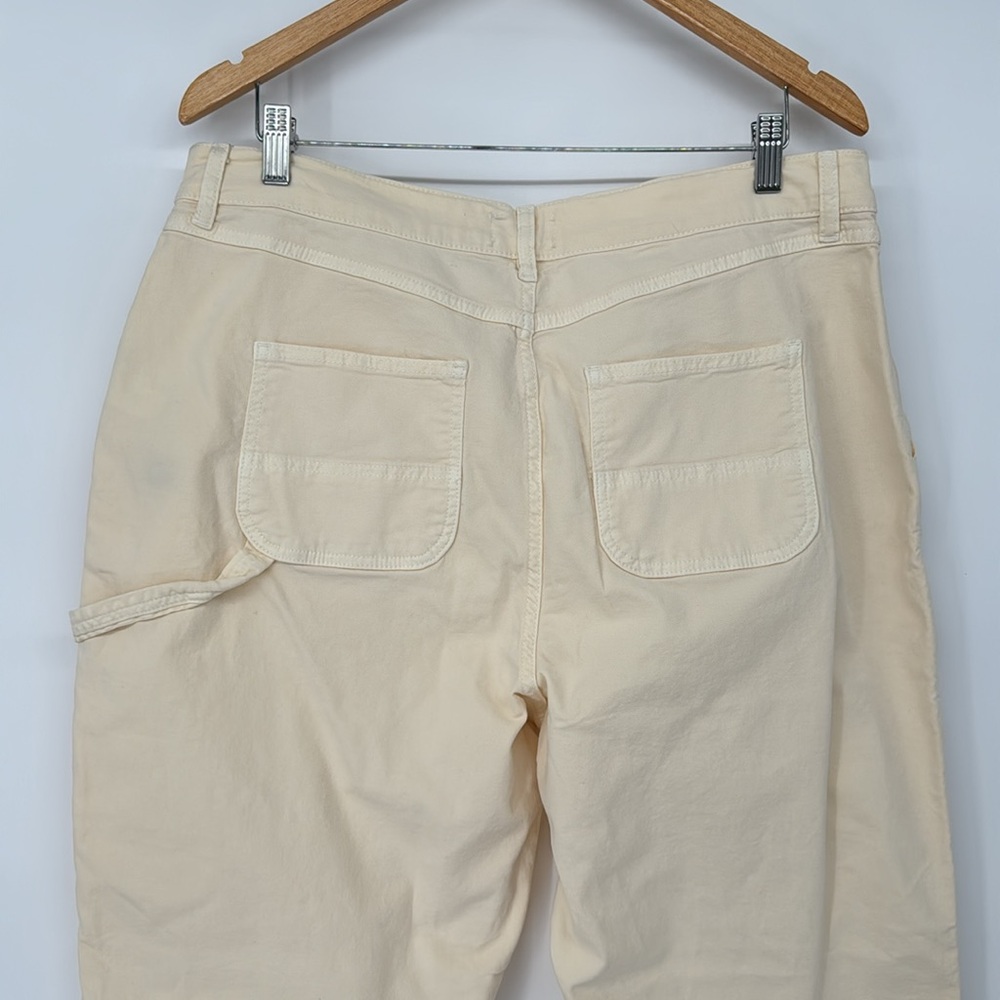 NWOT Marine Layer Maya Utility Cargo Pants Women’s Casual Straight Leg Size 14 - Picture 9 of 11